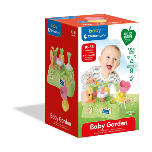 Set Baby Garden Clementoni, pentru copii de la 10 la 36 de luni